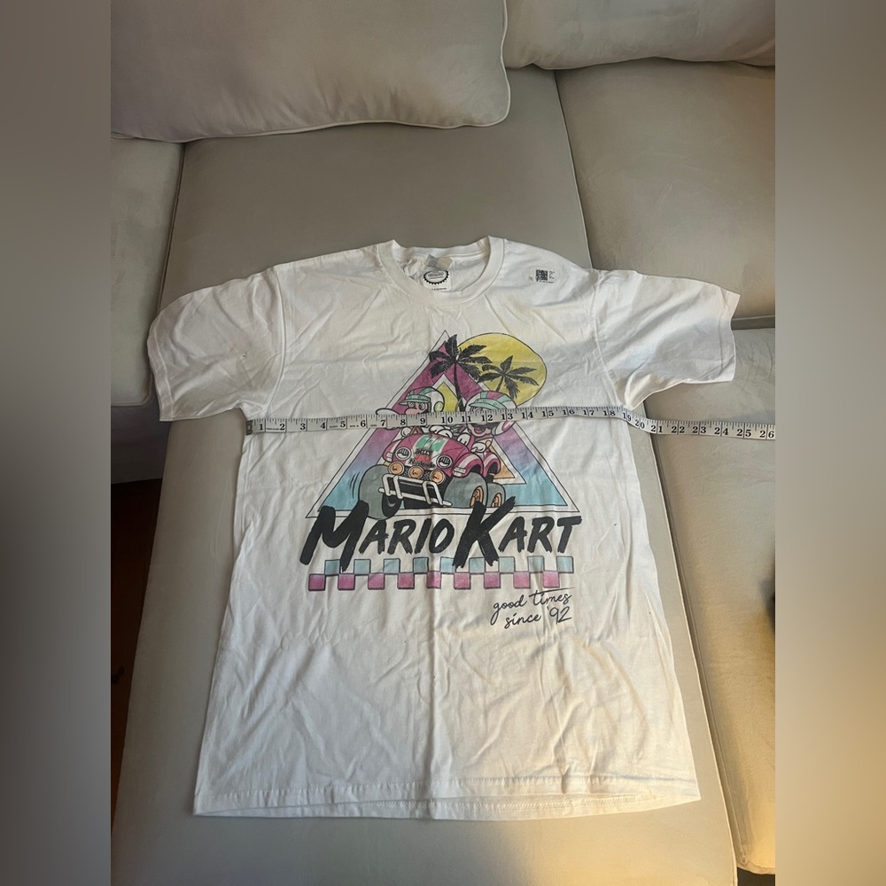 Mario Kart Mario and Luigi Good Time Since 92 Vintage T-Shirt